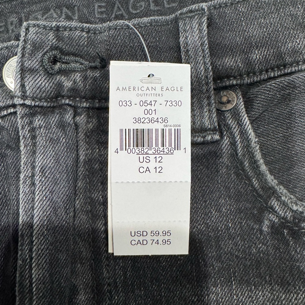 American Eagle Outfitters Dark Gray Jean Shorts